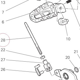 Rod, brake 11711741AA
