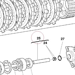 Clutch control rod 11720431A
