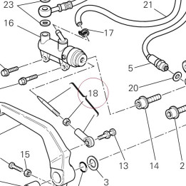 Rod, brake 11720611A