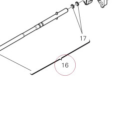 Clutch control rod 11721301A