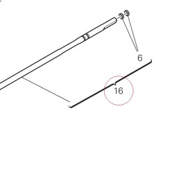 Clutch control rod 11721811A