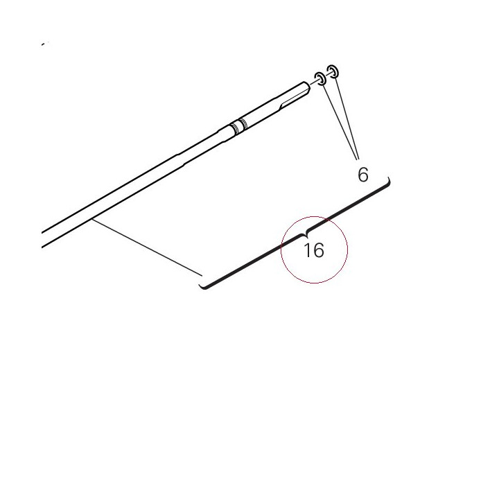 Clutch control rod 11721811A