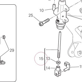Rod, brake 11723531AA