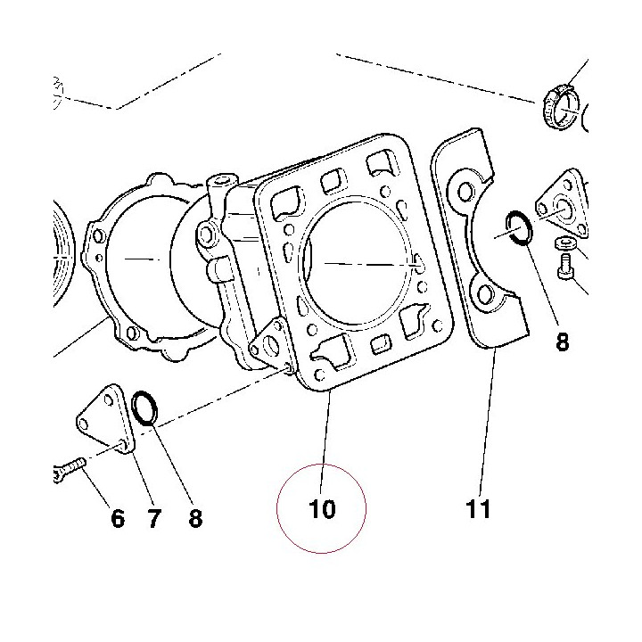 Cylinder assembly 12020533A