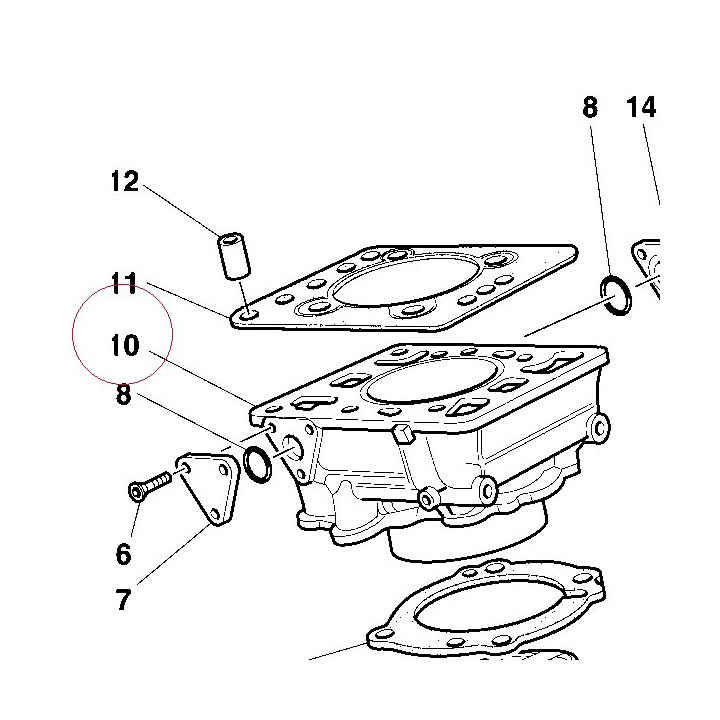 Cylinder assembly 12020581A