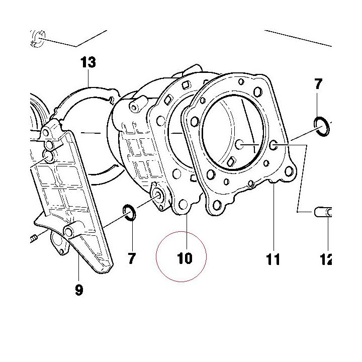 Cylinder assembly 12020832A