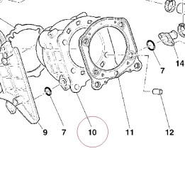 Cylinder assembly 12020833A
