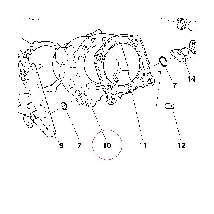 Cylinder assembly 12020833A