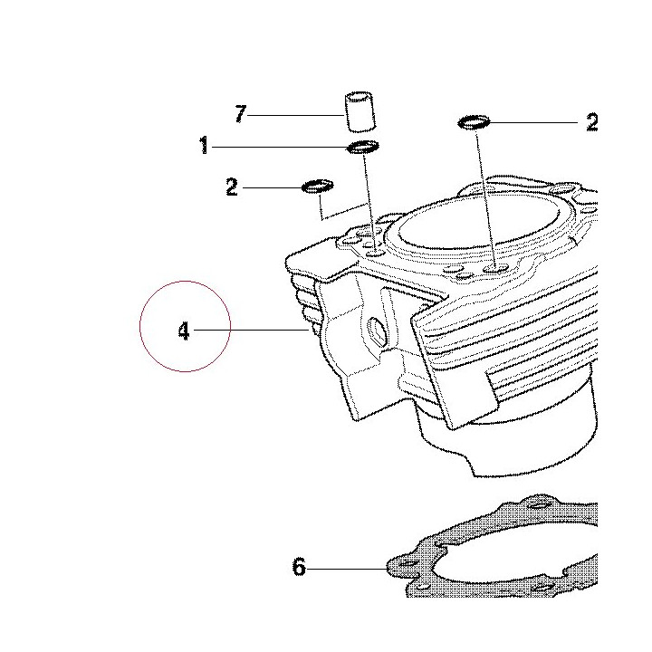 Vertical cylinder-piston assembly 12020951A