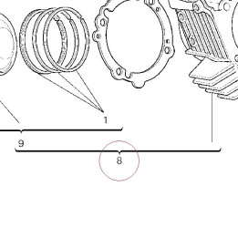Horizontal cylinder-piston assembly 12021452B
