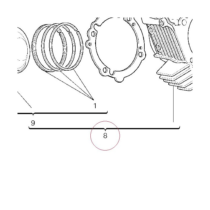 Horizontal cylinder-piston assembly 12021452B