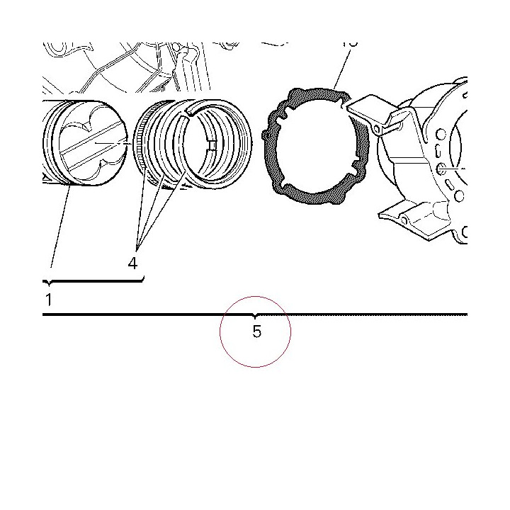 Horizontal cylinder-piston assembly 12021521B