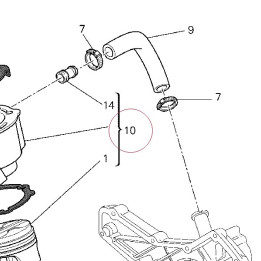 Vertical cylinder-piston assembly 12021531B