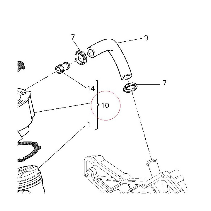 Vertical cylinder-piston assembly 12021531B