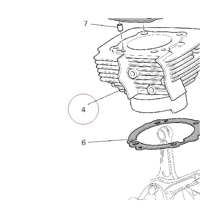 Vertical cylinder-piston fit 12021603A