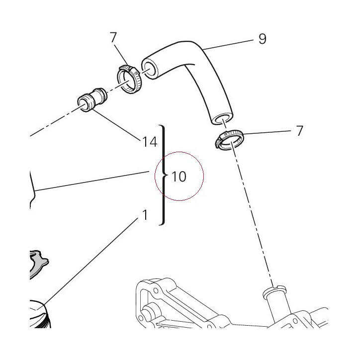 Vertical cylinder-piston assembly 12021952A