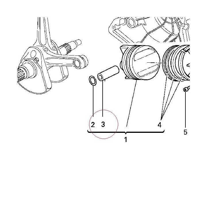 Piston pin 12111571A