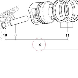 Piston assembly 12220041A