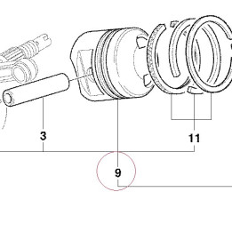 Piston assembly 12220501B