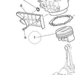 Piston assembly 12220642A