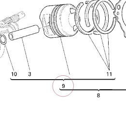 Piston assembly 12220731A