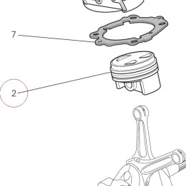 Piston assembly 12221181A