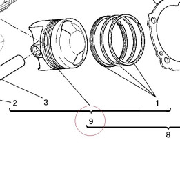 Piston assembly 12221571B