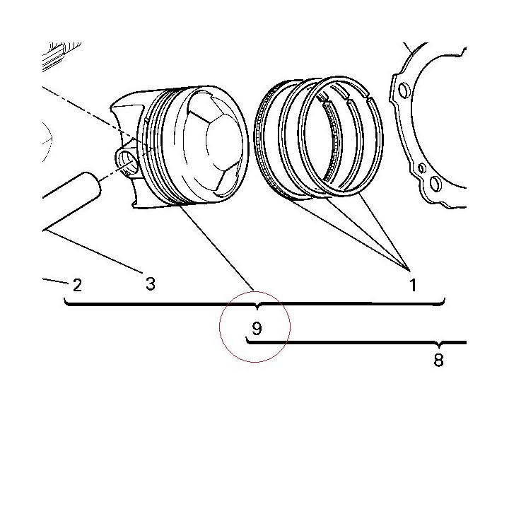 Piston assembly 12221571B