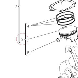 Piston assembly 12221653A
