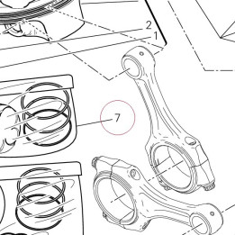 Piston assembly 12221911CA