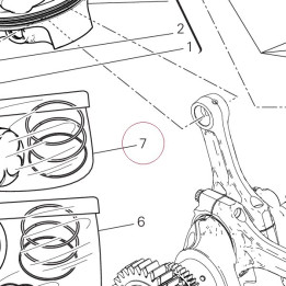 Piston assembly 12221914FA