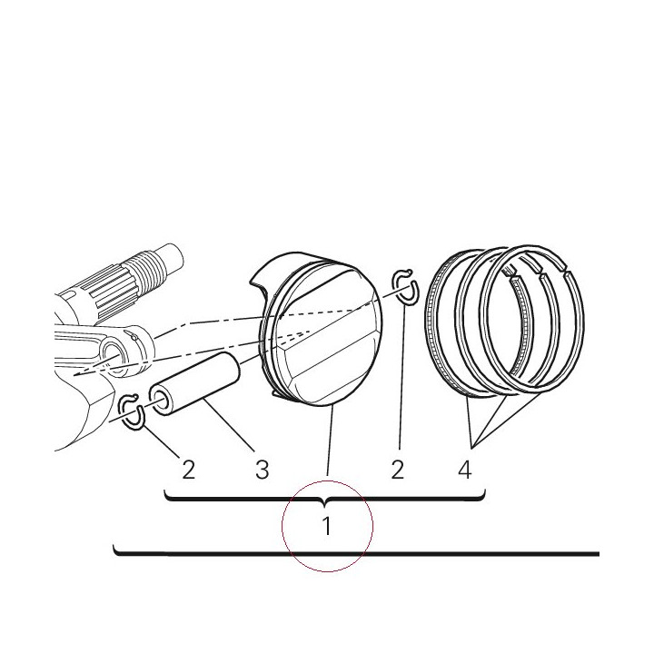 Piston assembly 12221951A