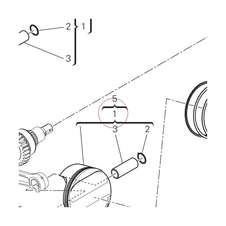 Piston assembly 12221952A