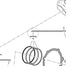 Piston assembly 12222262C