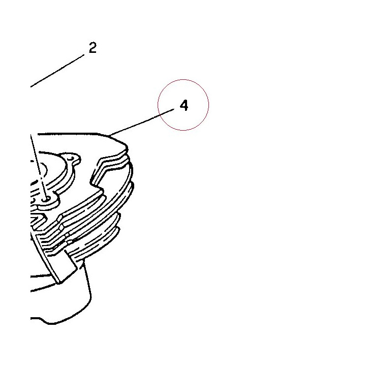 Vertical cylinder-piston assembly 12510221A