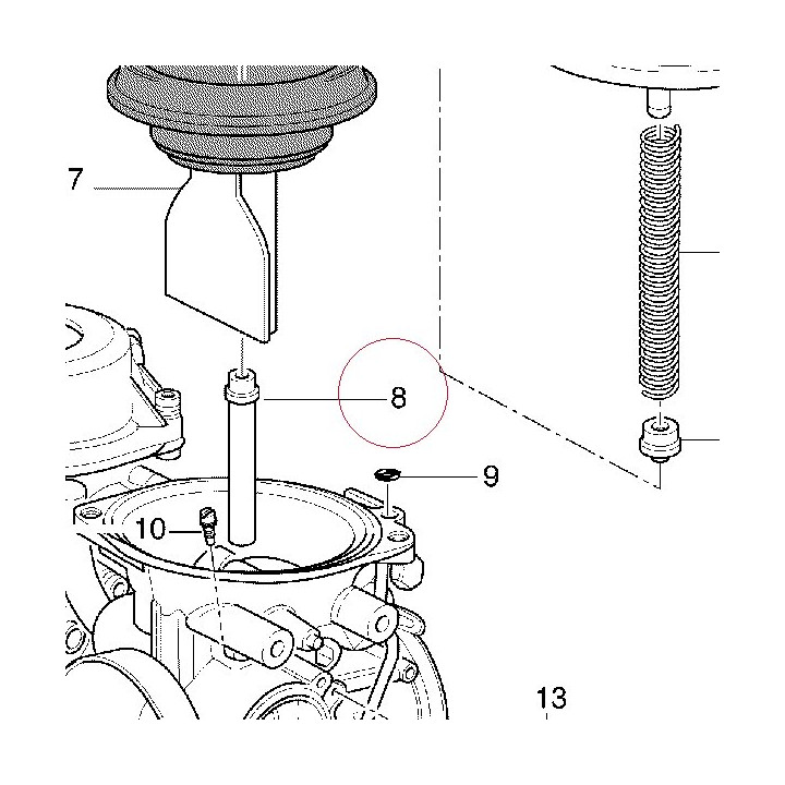 Needle valve 13240041A