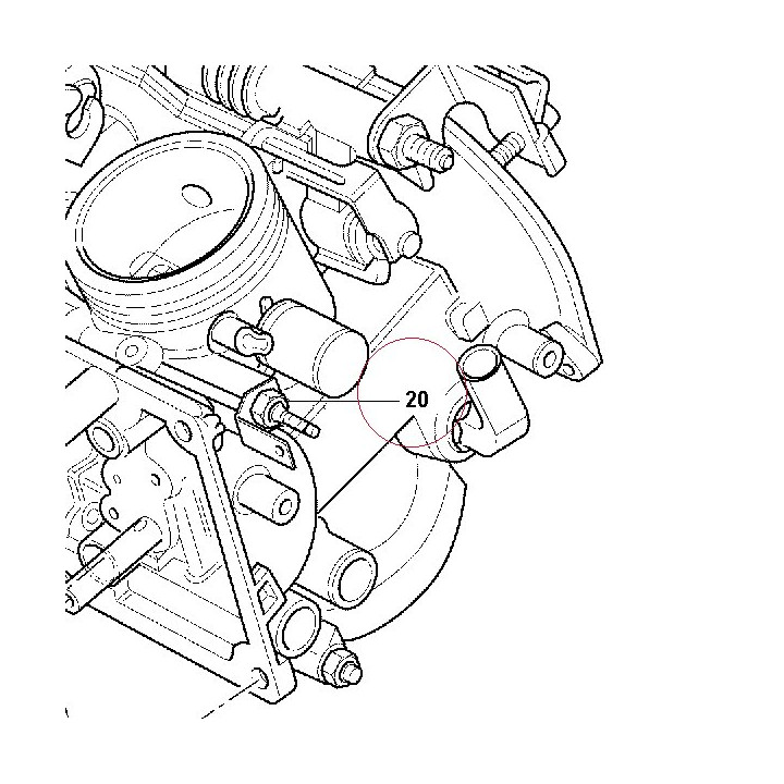 Heater carburetor 13440321A