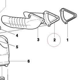 Left hose 13510131B