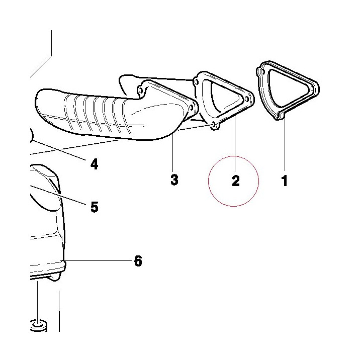 Left hose 13510131B
