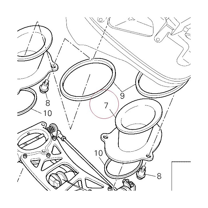 Air funnel 13510231A