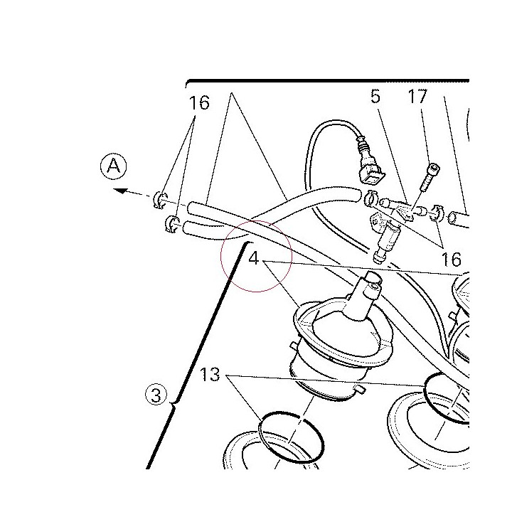 Air funnel 13510251A