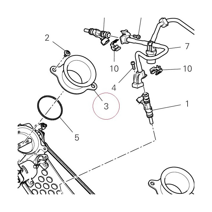 Air funnel 13510401A