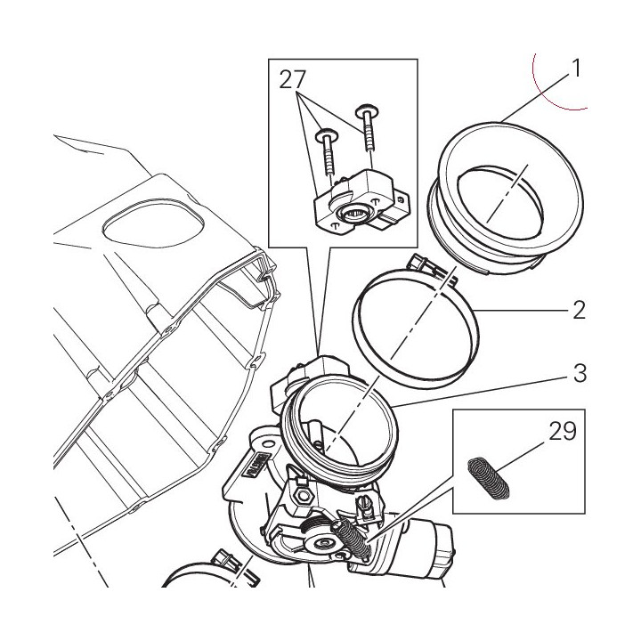 Air funnel 13510411A