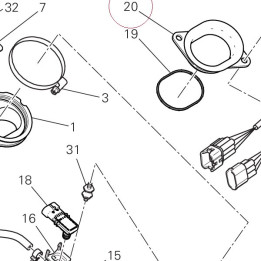 Air funnel 13510451A