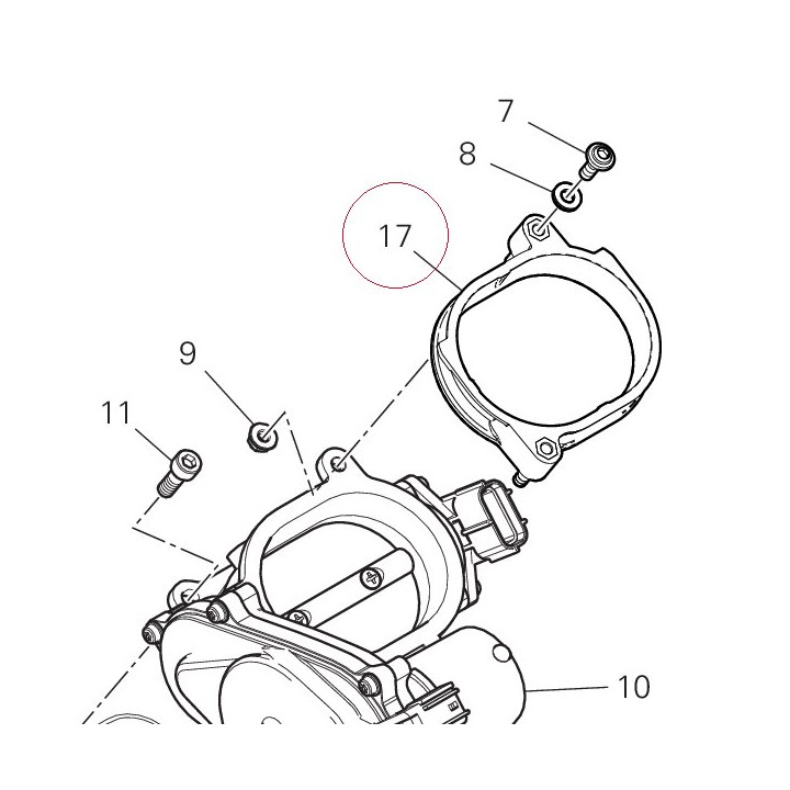 Air funnel 13510481A