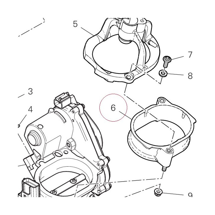 Air funnel 13510491A