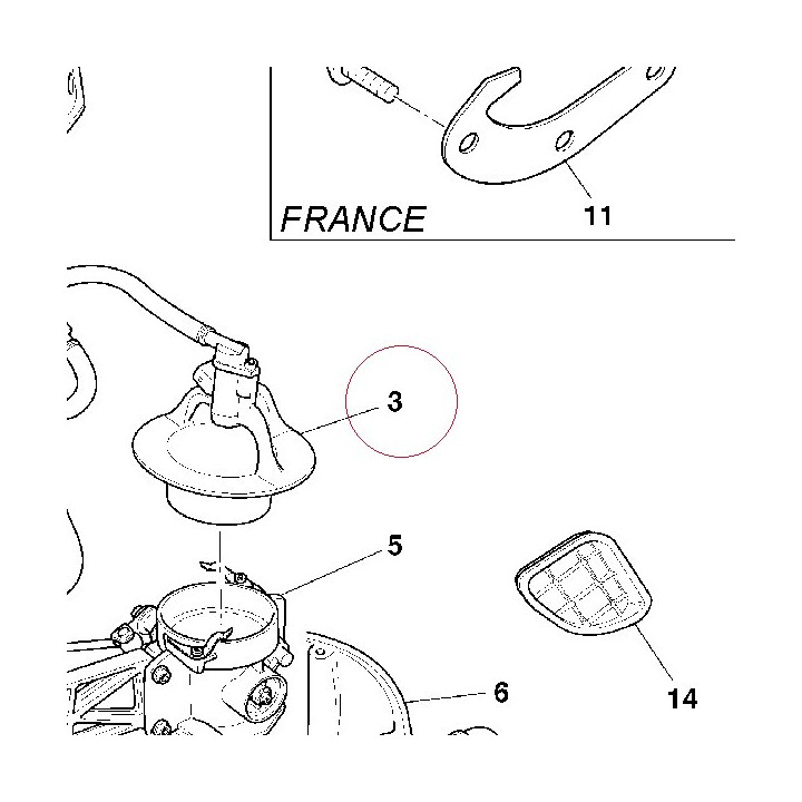 Throttle body 13520091A