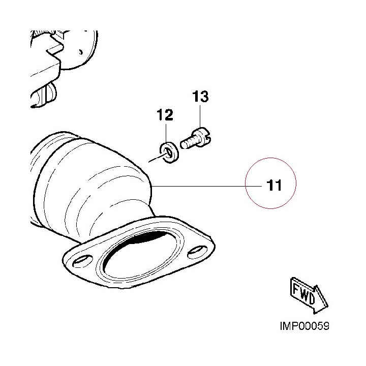 Duct, air inlet 13710032B