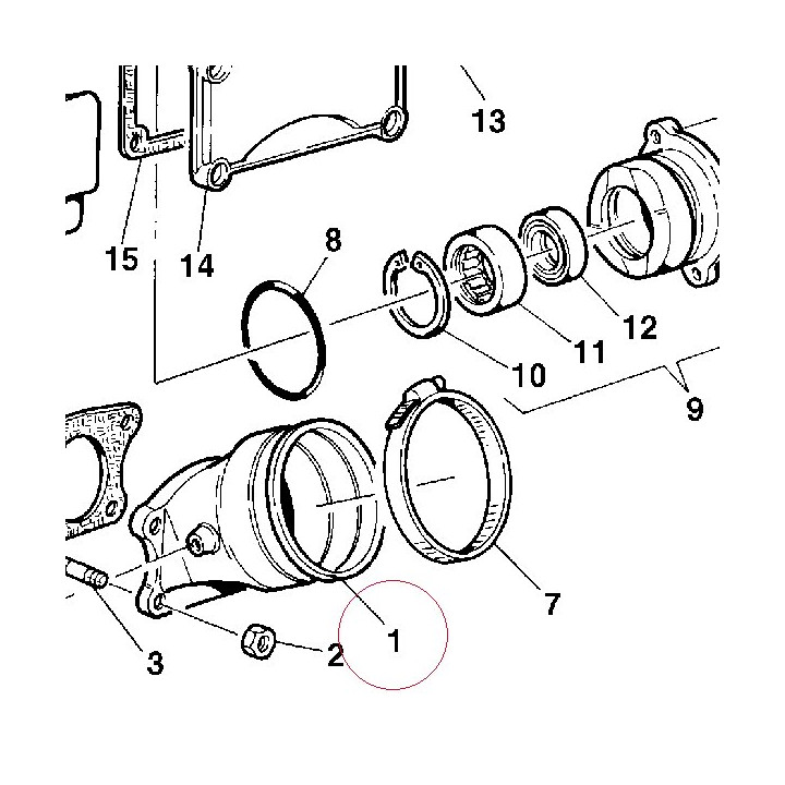 Intake manifold 14010111A