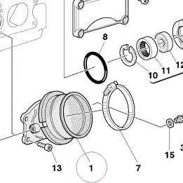 Intake manifold 14010221A